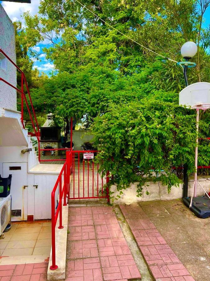 VillaVictoria Marias view pool apartment Peraía Esterno foto